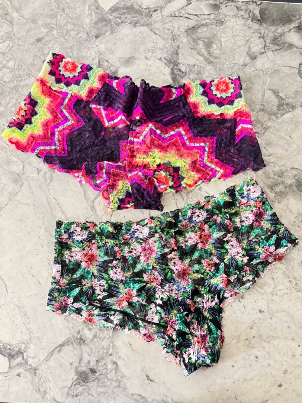 Victoria’s Secret & Pink Lace Cheeky Panties